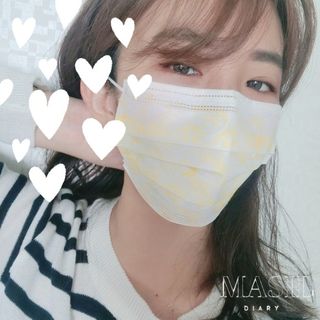 [숨그림] 덴탈마스크 짱구 우리아이 그리고 내가 쓰는 믿을수있는 케릭터 마스크 — 3.5점을 준 리뷰어가 2021년 9월 올린 사용 사진