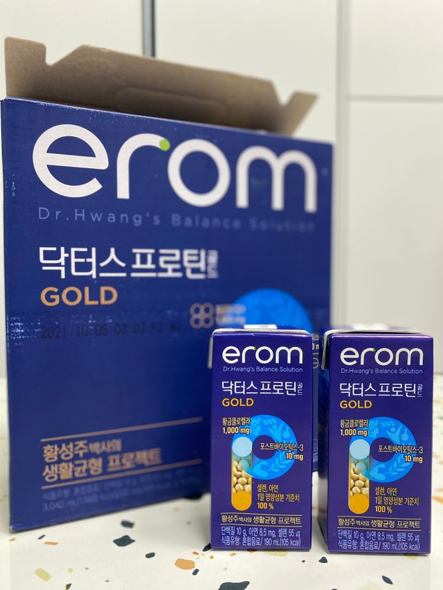 erom 닥터스 프로틴 골드 리뷰 사진