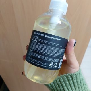 빅그린 니치 퍼퓸 바이옴바디워시 500ml(상탈, 블랙베리&베이, 블랑쉐 3종 중 택1) — 5점을 준 리뷰어가 2022년 12월 올린 사용 사진