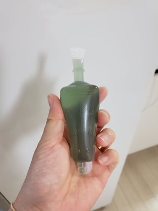 롯데제과 죠스바 아이스 톡톡 젤리 — 5점을 준 리뷰어가 2021년 10월 올린 사용 사진