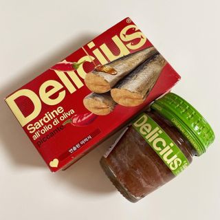 이탈리안 프리미엄 파스타 룸모 파스타 3종 + 앤쵸비 필렛 + 정어리 필렛 칠리 — 5점을 준 리뷰어가 2022년 3월 올린 사용 사진