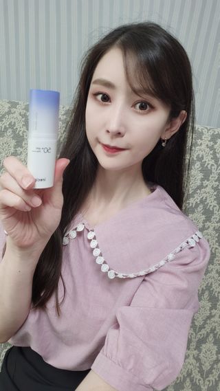 아이레시피 워터리터치 에센스 선 밤 [SPF50+/PA++++] — 3.5점을 준 리뷰어가 2023년 7월 올린 사용 사진