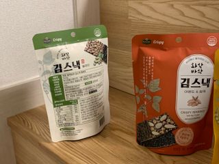 더빈트 와삭바삭 김스낵 — 4.5점을 준 리뷰어가 2023년 1월 올린 사용 사진