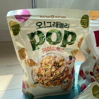 오!그래놀라팝 현미아몬드 — 5점을 준 리뷰어가 2022년 4월 올린 사용 사진