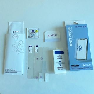 아클리브 Premium 항균 항바이러스 액정 보호필름(iPhone) — 5점을 준 리뷰어가 2022년 2월 올린 사용 사진