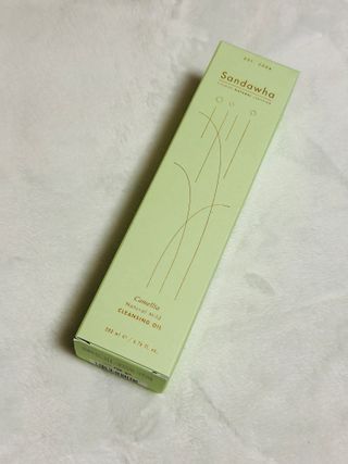 스킨큐어 산다화 순한 클렌징 동백 오일 200ml — 5점을 준 리뷰어가 2024년 1월 올린 사용 사진
