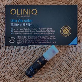올리닉 울트라비타액션 — 5점을 준 리뷰어가 2021년 11월 올린 사용 사진