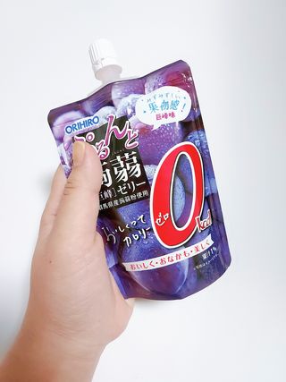 ORIHIRO 오리히로 곤약젤리 제로칼로리 130g 4종 4팩(맛별로 1팩씩) — 5점을 준 리뷰어가 2023년 1월 올린 사용 사진
