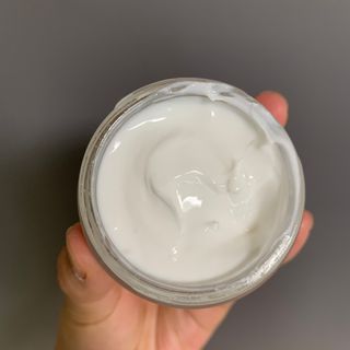 산수시 아쿠아 베네핏 24h 수부지 물광 속건조 수분크림 50ml — 5점을 준 리뷰어가 2021년 6월 올린 사용 사진