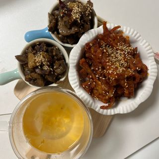 [닭집아들] 직화튤립닭발 & 마늘근위볶음 — 4.5점을 준 리뷰어가 2023년 10월 올린 사용 사진