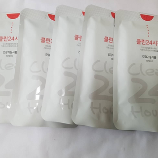 클린24시간 1BOX(5포) + 전용보틀(500ml) — 5점을 준 리뷰어가 2022년 10월 올린 사용 사진