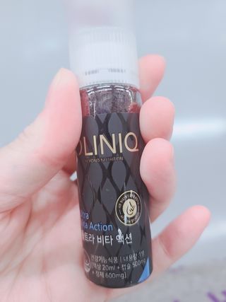 올리닉 울트라비타액션 — 5점을 준 리뷰어가 2021년 10월 올린 사용 사진