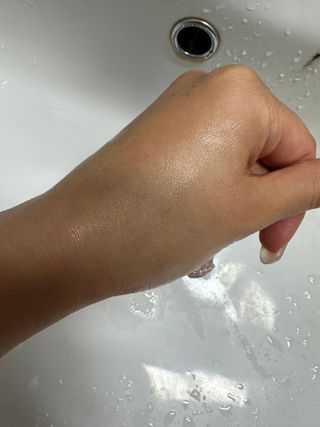 스킨큐어 산다화 순한 클렌징 동백 오일 200ml — 5점을 준 리뷰어가 2023년 5월 올린 사용 사진