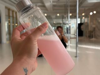 [음료수 대신 가능!]  빠르게 흡수되는 아임오 타먹는 콜라겐 1박스 — 5점을 준 리뷰어가 2023년 3월 올린 사용 사진