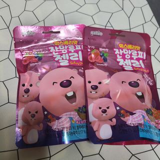 [팔도] 잔망루피젤리 믹스베리맛 42g 8개 — 5점을 준 리뷰어가 2022년 2월 올린 사용 사진