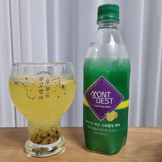 몽베스트 Montbest with Sparkling water Lemon OR Lime 20병(랜덤) — 5점을 준 리뷰어가 2021년 11월 올린 사용 사진