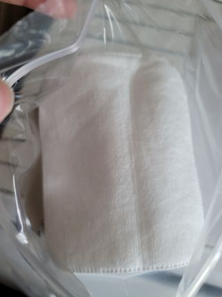 디어엘로디 프리미엄 유기농 베이비 솜티슈 40매 3 + 1 PACK — 5점을 준 리뷰어가 2021년 3월 올린 사용 사진
