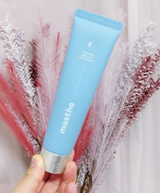 매스티나 프리미엄 매스티스 치약 — 5점을 준 리뷰어가 2021년 5월 올린 사용 사진