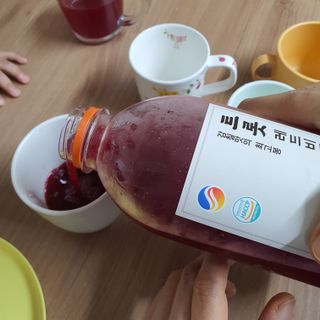 트롯전통식혜 트롯레드비트식혜 1리터 +500리터 — 4.5점을 준 리뷰어가 2021년 5월 올린 사용 사진