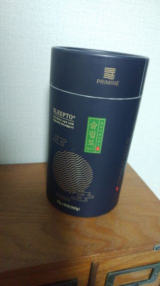 프리마인 자체 기업부설 연구소에서 찾아낸 건강한 수면의 비밀.  슬립토 플러스 30포 — 5점을 준 리뷰어가 2021년 10월 올린 사용 사진