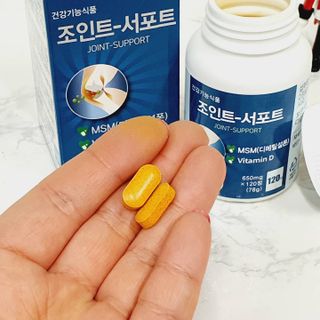 에이치알팜 조인트-서포트 보스웰리아 MSM 650mg x 120정 — 4점을 준 리뷰어가 2021년 4월 올린 사용 사진