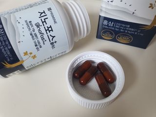 프리마인 홍삼의 강력한 에너지, 이제는 흡수율을 높인 최첨단 캡슐로 간편하게 초고속 충전하세요. — 5점을 준 리뷰어가 2022년 10월 올린 사용 사진