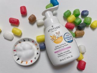 에티튜드 천연 젖병세정제 무향 아토베이비 폼타입 (295ml) 천연 친환경 비건 — 5점을 준 리뷰어가 2022년 8월 올린 사용 사진