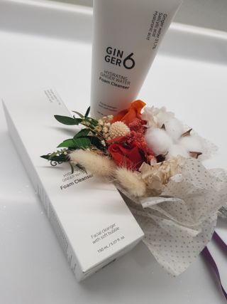 GINGER6 하이드레이팅 진저 워터 폼클렌징 — 4점을 준 리뷰어가 2021년 9월 올린 사용 사진