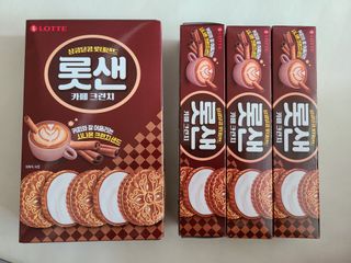 롯데제과 롯샌 카페크런치 — 4점을 준 리뷰어가 2021년 10월 올린 사용 사진