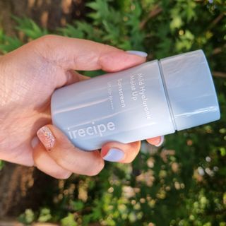 아이레시피 마일드 히알루로닉 모이스트 업 선스크린 SPF50+ PA++++ — 2점을 준 리뷰어가 2023년 6월 올린 사용 사진