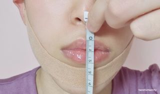 아이디플라코스메틱 페이스핏 투명 립 핏러 — 4점을 준 리뷰어가 2021년 6월 올린 사용 사진