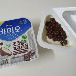 LIVE 매일바이오 토핑요거트 — 5점을 준 리뷰어가 2022년 4월 올린 사용 사진