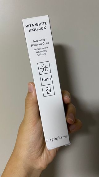[NEW_버진팜스 깨죽크림] 쓱- 바르면 잡티가 사라지는 광/톤/결 비타민크림 — 5점을 준 리뷰어가 2021년 9월 올린 사용 사진