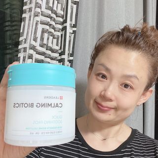 리더스코스메틱 리더스 카밍 바이오틱스 퀵 수딩 패드 — 4.5점을 준 리뷰어가 2022년 4월 올린 사용 사진