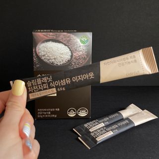 슬림플래닛 차전자피 식이섬유 이지아웃 — 5점을 준 리뷰어가 2021년 3월 올린 사용 사진