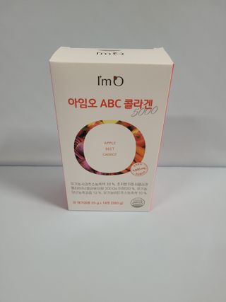 아임오 ABC 콜라겐 젤리 14포 — 5점을 준 리뷰어가 2021년 10월 올린 사용 사진