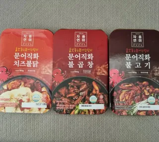 자연풍미 문어직화볶음 3종 (불고기, 불곱창, 치즈불닭) — 4점을 준 리뷰어가 2022년 6월 올린 사용 사진