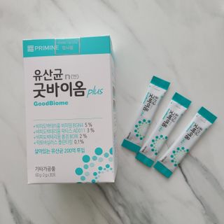 프리마인 유산균 국가지정연구소 선정, 살아있는 생유산균 200억 마리의 힘. 유산균n굿바이옴플러스 — 5점을 준 리뷰어가 2021년 10월 올린 사용 사진