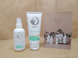 mom e 맘이 내추럴 베이비 케어 크림+바디오일 — 5점을 준 리뷰어가 2021년 1월 올린 사용 사진