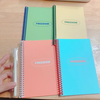 리훈 언제든지 필요한 기본 아이템 아무노트 4권세트+저점도펜[색상랜덤배송] — 4.5점을 준 리뷰어가 2021년 6월 올린 사용 사진