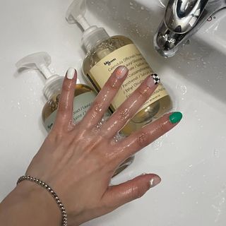 빅그린 안티 헤어로스 탈모 카렌듈라 바이옴 샴푸 500ml (지성두피용) — 5점을 준 리뷰어가 2022년 7월 올린 사용 사진