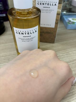 [스킨1004] 마다가스카르 센텔라 앰플 100ml — 5점을 준 리뷰어가 2024년 5월 올린 사용 사진
