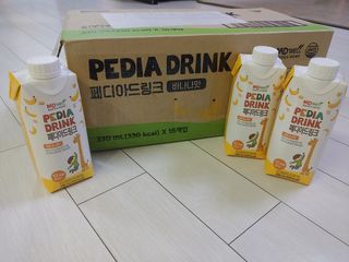 메디웰 페디아드링크 미니 바나나맛 — 5점을 준 리뷰어가 2021년 7월 올린 사용 사진