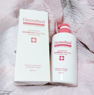 더마힐 헤어 컨디셔닝 샴푸 릴렉스 500ml — 5점을 준 리뷰어가 2021년 3월 올린 사용 사진