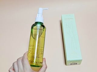 스킨큐어 산다화 순한 클렌징 동백 오일 200ml — 5점을 준 리뷰어가 2022년 8월 올린 사용 사진