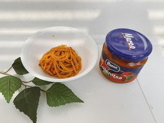 [유픽] 구운 야채의 풍미를 담은 토마토소스, 마르코 루테닛사 2병 — 4점을 준 리뷰어가 2021년 2월 올린 사용 사진