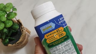 LIVE 매일바이오 알로에 드링킹 요거트 — 5점을 준 리뷰어가 2022년 4월 올린 사용 사진
