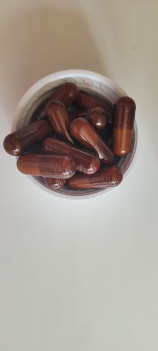 프리마인 홍삼의 강력한 에너지, 이제는 흡수율을 높인 최첨단 캡슐로 간편하게 초고속 충전하세요. — 5점을 준 리뷰어가 2022년 4월 올린 사용 사진