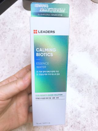 리더스코스메틱 리더스 카밍 바이오틱스 에센스 워터 — 5점을 준 리뷰어가 2021년 3월 올린 사용 사진