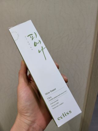 에클리스 피어나 스킨토너 — 3점을 준 리뷰어가 2022년 1월 올린 사용 사진